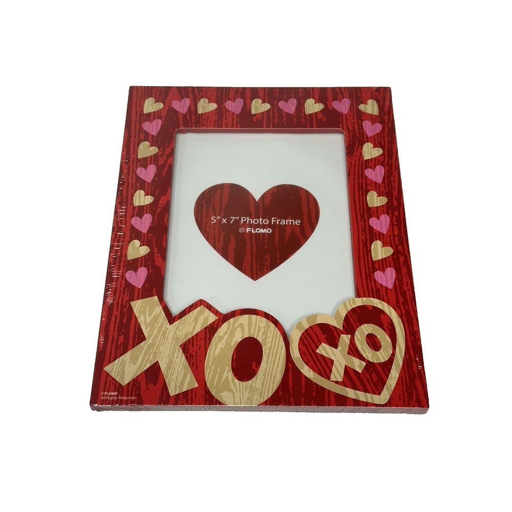 FLOMO picture photo frame 5X7 INCH love hearts‎ xoxo